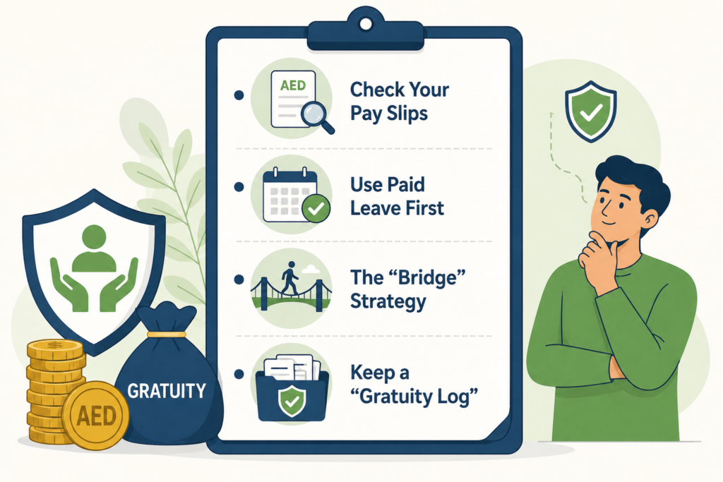 Gratuity protection checklist for UAE employees