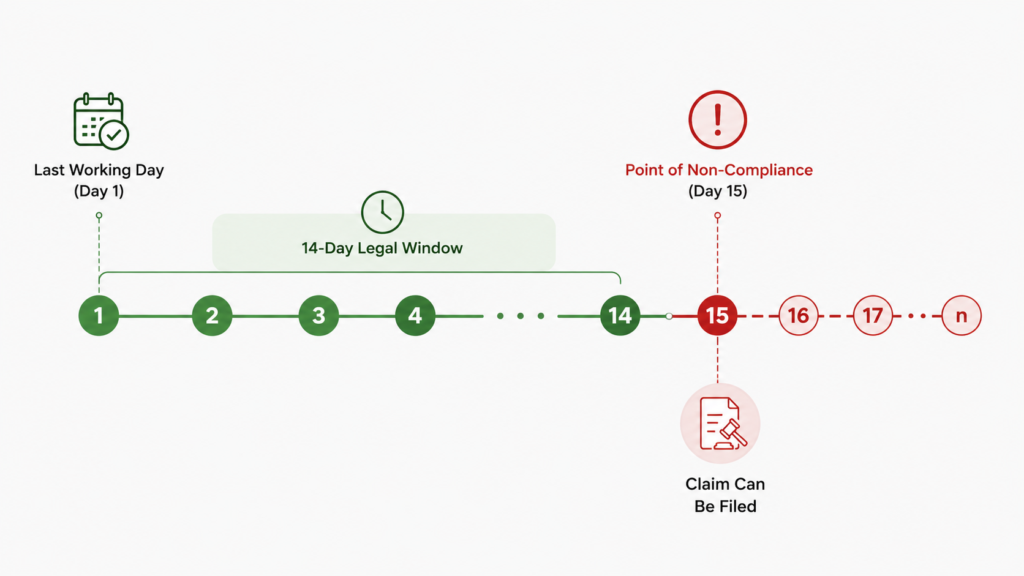 Employee Entitlement Claim Eligibility Timeline